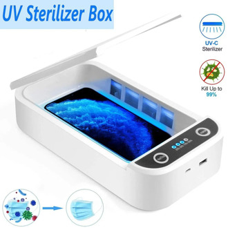 Multifunction Portable Disinfection UV Sterilizer Box Makeup Brush Manicure Mask Ultraviolet Cleaning Germicidal Sterilization