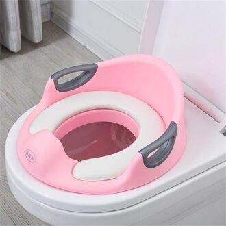 Multifunctiona Baby Zindelijkheidstraining Seat Draagbare Peuters Kids Potties Trainer Zetels Met Zachte Kussen Anti-Slip Potje Ring 3