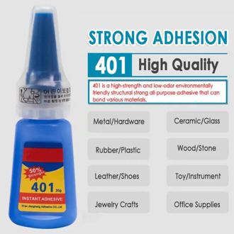 Multifunctional 401 Instant Adhesive 30 ML Home Magic 401 Instant Fast Adhesive Bottle Stronger Super Glue 20g Glue TSLM1