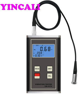 Multifunctional Digital Vibration Meter Tester VM-6370 Vibrometer Moving Machinery Imbalance and Deflecting Tester VM6370