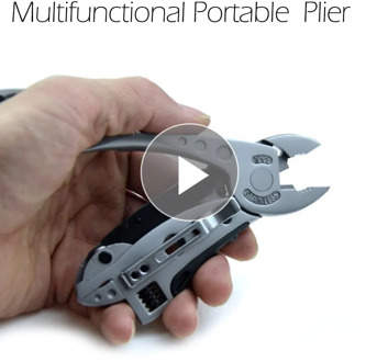 Multifunctional Folding Pliers Adjustable Wrench Jaw Multi Tools Kit Survival Gear Pliers Screwdriver Portable Outdoor Household