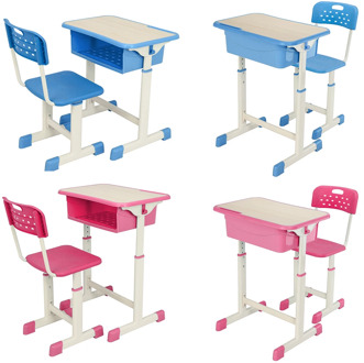 Multifunctional Kid Study Desk Children Student Desk Homework Ergonomic Student Adjustable Desk And Chair Combination Desktop