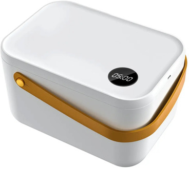 Multifunctional Uv Led Disinfection Box Sterilization Underwear Feeding Bottle Toys Digital Display White Sterilizer