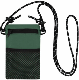 Multifunctioneel tasje/schoudertas - groen - telefoon/geld tasje - festival tassen