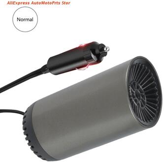 Multifunctionele 12V Auto Heater Draagbare Voorruitverluchting Ontdooier Voorruit De-Icer Auto Elektrische Kachels Snelle Verwarming Ventilator Air W91F Bruin