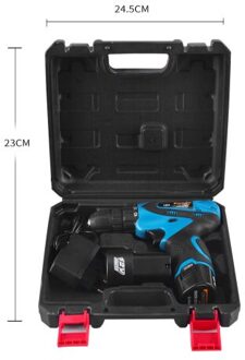 Multifunctionele 12V Lithium Elektrische Boor Oplaadbare Boor Thuis Elektrische Schroevendraaier Hand Elektrische Boor 1003