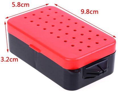 Multifunctionele 2 Compartimenten Vissen Box 3 Maten Plastic Regenworm Worm Aas Lokken Fly Karper Visgerei Doos Accessoires