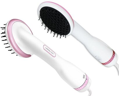 Multifunctionele 2 in 1 blazen air brush warme lucht blower Anion droog haar kam haar artefact negatieve Ionen föhn kam EU