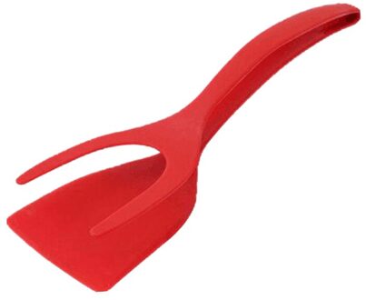 Multifunctionele 2 In 1 Non-stick Brood Ei Draaiers Koken Tang Gadgets Voor Keukengerei Siliconen Spatel Koken Tool