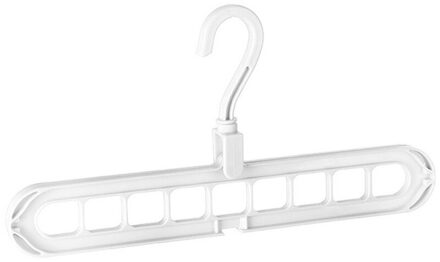 Multifunctionele 360 Roterende Magic Hanger 9-Gat Ruimtebesparend Hanger Folding Magic Hanger Garderobe Drogen Kleding Kleding opslag