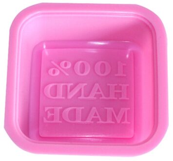 Multifunctionele 3D Vierkante/Cirkel Vorm Zeep Mallen Handgemaakte Diy Siliconen Mal Voor Zeep Maken Levert Cupcake Bakken Pan Mallen 4