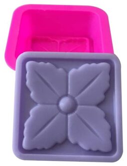 Multifunctionele 3D Vierkante/Cirkel Vorm Zeep Mallen Handgemaakte Diy Siliconen Mal Voor Zeep Maken Levert Cupcake Bakken Pan Mallen 6