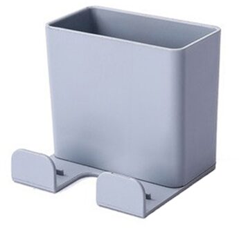 Multifunctionele Afstandsbediening Opbergdoos Wall Mount Gratis Ponsen Mobiele Telefoon Wandmontage Wandmontage Opslag Opbergrek 02