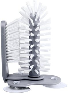 Multifunctionele Afwassen Siliconen Borstel Hittebestendig Mat Theedoek Wassen Rags Keuken Gereedschap Keukengerei Vaatdoek wit