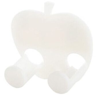 Multifunctionele Afwerking Plug Houder Kleverige Haken Keuken Gereedschap Keuken Houder Hanger Thuis Opslag Organizer Storage Rack wit