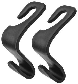 Multifunctionele Auto Car Seat Terug Haken Hanger Hoofdsteun Mount Opslag Haak Voor Boodschappen Tas Handtas Interieur Accessoires 2stk