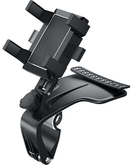 Multifunctionele Auto Telefoon Houder Stand Beugel Voor Telefoon Gps Universele Auto Mobiele Telefoon Clip Interieur Beugel