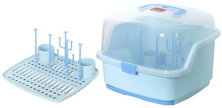 Multifunctionele Baby Fles Droogrek Baby Fles Schoonmaken Droger Afdruiprek Opbergrek Boom Vorm Rack Voor Babies Flessen