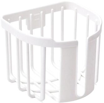 Multifunctionele Badkamer Toiletpapier Rack Lijm Geen-Boor Percolaat Grote Capaciteit Houder Make Storage Wall-Mount Organizer 4