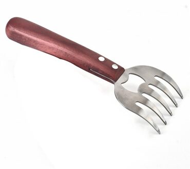 Multifunctionele Bbq Vorken Vlees Versnipperen Koken Houten Handvat Flesopener Beer Klauw Camping Barbecue Tool Accessoires