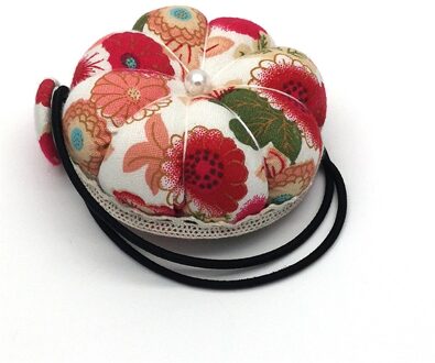 Multifunctionele Bloemen Pols Pin Kussen Naaimachine Diy Levert Pols Speldenkussen Naald Bal Clip Kruissteek Naaien Kit Rood
