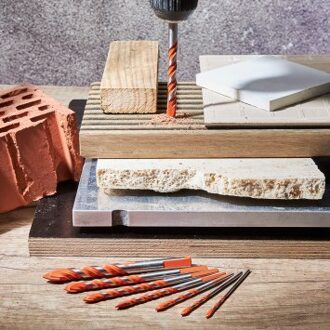 Multifunctionele boorset