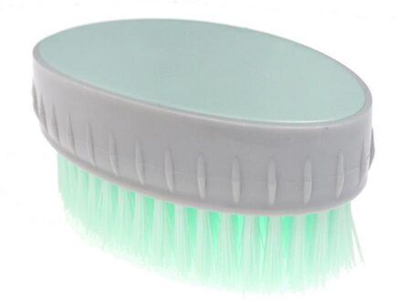 Multifunctionele Borstel Huishoudelijke Borstel Ovale Krachtige Borstel Voor Vloer/Schoenen/Kleding/Mat Schoonmaken groen