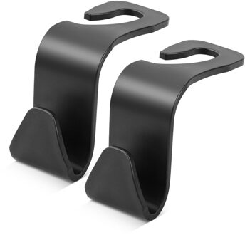 Multifunctionele Car Seat Terug Haken Hanger Hoofdsteun Mount Opslag Haak Opslag Auto Zak Auto Kleerhanger 1Pc 2stk hook
