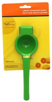 Multifunctionele Citroen Oranje Squeezer Juicer Handmatige Controle Citroen Clip Handmatig Sapcentrifuge Druk Squeeze Groente Sap Gereedschappen M / groen