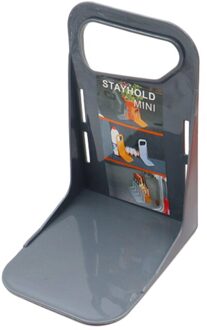 Multifunctionele Creatieve Kofferbak Opbergdoos Vaste Partitie Auto Plastic Baffle Effen Baffle Terug Auto Kofferbak Vaste Rack Holder Grijs