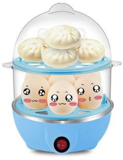 Multifunctionele Dubbele Lagen Elektrische Slimme Eierkoker Fornuis Huishouden Keuken Koken Werktuig Ei Steamer Stroper Icoco