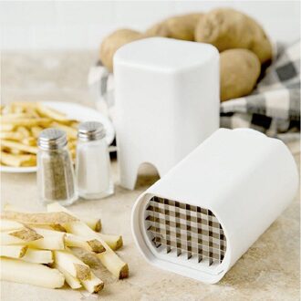 Multifunctionele Een Stap Frieten Cutte Een Sharp Tool Voor Maken Frieten Groente Aardappel Cutter Slicer Kitchen Supply