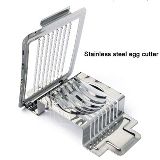 Multifunctionele Ei Cutter Roestvrij Staaldraad Ei Slicer Sectioner Cutter Mallen Draagbare Boterhamworst Cutter Keuken Gadgets