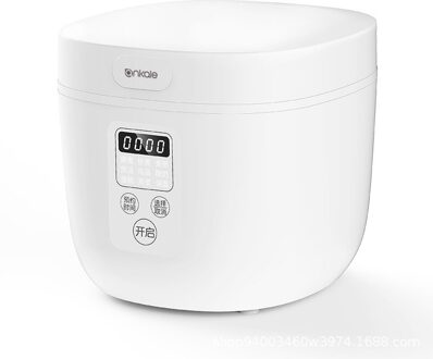 Multifunctionele Elektrische Rijstkoker 2 L1 Enkele Kleine Mini Intelligente Elektrische Kookplaat Om Een Afspraak Ha-leven 2022 wit / CN