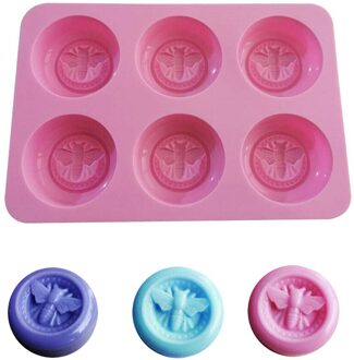 Multifunctionele Food Grade Silicone Mold Cirkel Gat Honingraat Cake Chocolade Zeep Mold Mould Voor Bevroren Magnetron 21x14.2x2.5CM