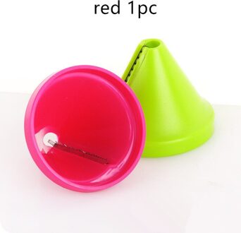 Multifunctionele Fruit Slicer Dunschiller Aardappel Wortel Snijden Apparaat Handleiding Shredder Machine Keuken Gereedschap rood