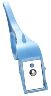 Multifunctionele Groente Fruit Dunschiller Vinger Ring Continu Schrapen Huid Gereedschappen Apple Dunschiller Home Kitchen Gadgets Accessoires blauw