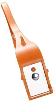 Multifunctionele Groente Fruit Dunschiller Vinger Ring Continu Schrapen Huid Gereedschappen Apple Dunschiller Home Kitchen Gadgets Accessoires oranje