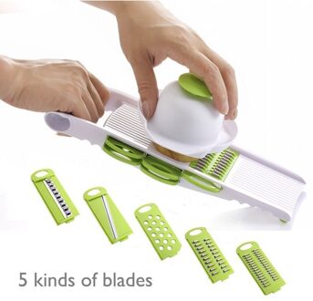 Multifunctionele Groente Slicer Cutter Keuken Accessoires Papaya Cutter Fruit Peeler Aardappel Wortel Scheerapparaat Slicer Driver Gereedschap groen zonder doos