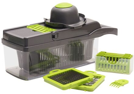 Multifunctionele Groente Slicer Cutter Keuken Accessoires Papaya Cutter Fruit Peeler Aardappel Wortel Scheerapparaat Slicer Driver Gereedschap zwart