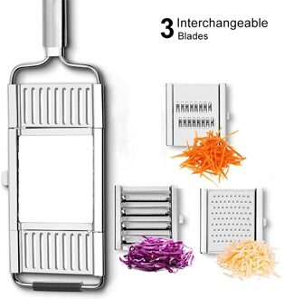 Multifunctionele Groentesnijder Rvs Rasp Cutter Fruit Dunschiller Shredders Groenten Cutter Keuken Accessoires reeks A