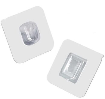 Multifunctionele Haken 5/10 Pairs Dubbele Kleefband Muur Haken Waterdichte Kleding Hoeden Handdoek Haken Keuken Bad Deur haken