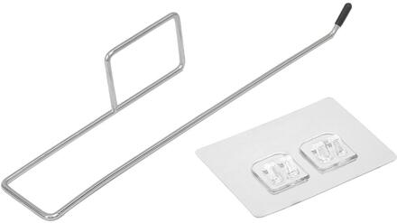 Multifunctionele Handdoekenrek Papieren Handdoek Houder Rvs Plank Geen Boren Opbergrek Voor Keuken Badkamer Wc Leveranties