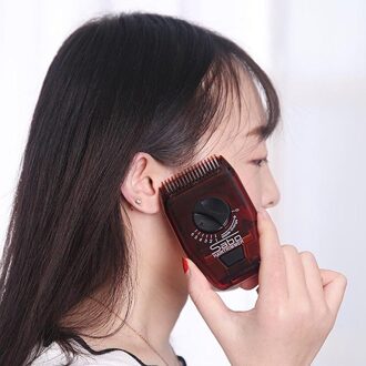 Multifunctionele Handleiding Tondeuse Voor Familie Trimmen Verstelbare Baard Bakkebaarden Kappers Unisex Haar Draagbare Kam T T2F5