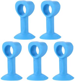 Multifunctionele Handvat Anti-Collision Deurklink Deurstopper Mcushioning Mute Effect Multifunctionele Thuis Supplies31 blauw