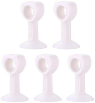 Multifunctionele Handvat Anti-Collision Deurklink Deurstopper Mcushioning Mute Effect Multifunctionele Thuis Supplies31 wit