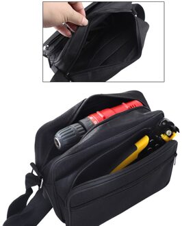 Multifunctionele Hardware Elektricien Toolkit Draagbare Slijtvaste Gereedschapstas Metalen Gereedschap Kit Onderdelen Hardware Organizer