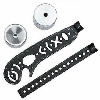 Multifunctionele Heerser Opener Mini Kompas Gradenboog Combo-Cirkels Tekening De Meest Veelzijdige En Draagbare Tool