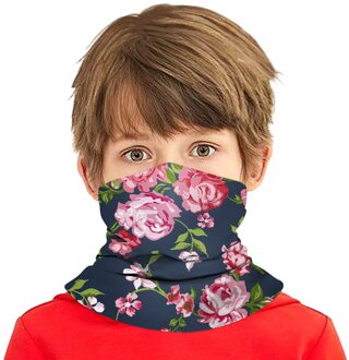 Multifunctionele Hoofd Sjaal Neck Cover Voor Jongens Meisjes Zon Bescherming Bandana Hoofddoek Rijden Ring Wraps Wasbare Fietsen