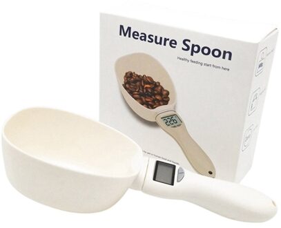 Multifunctionele Huisdier Voedsel Schaal Cup Met Led Display Voor Hond Kat Voeden Kom Keukenweegschaal Meten Scoop Huisdier Producten